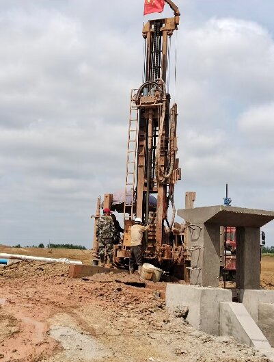 阳新工地施工用水井